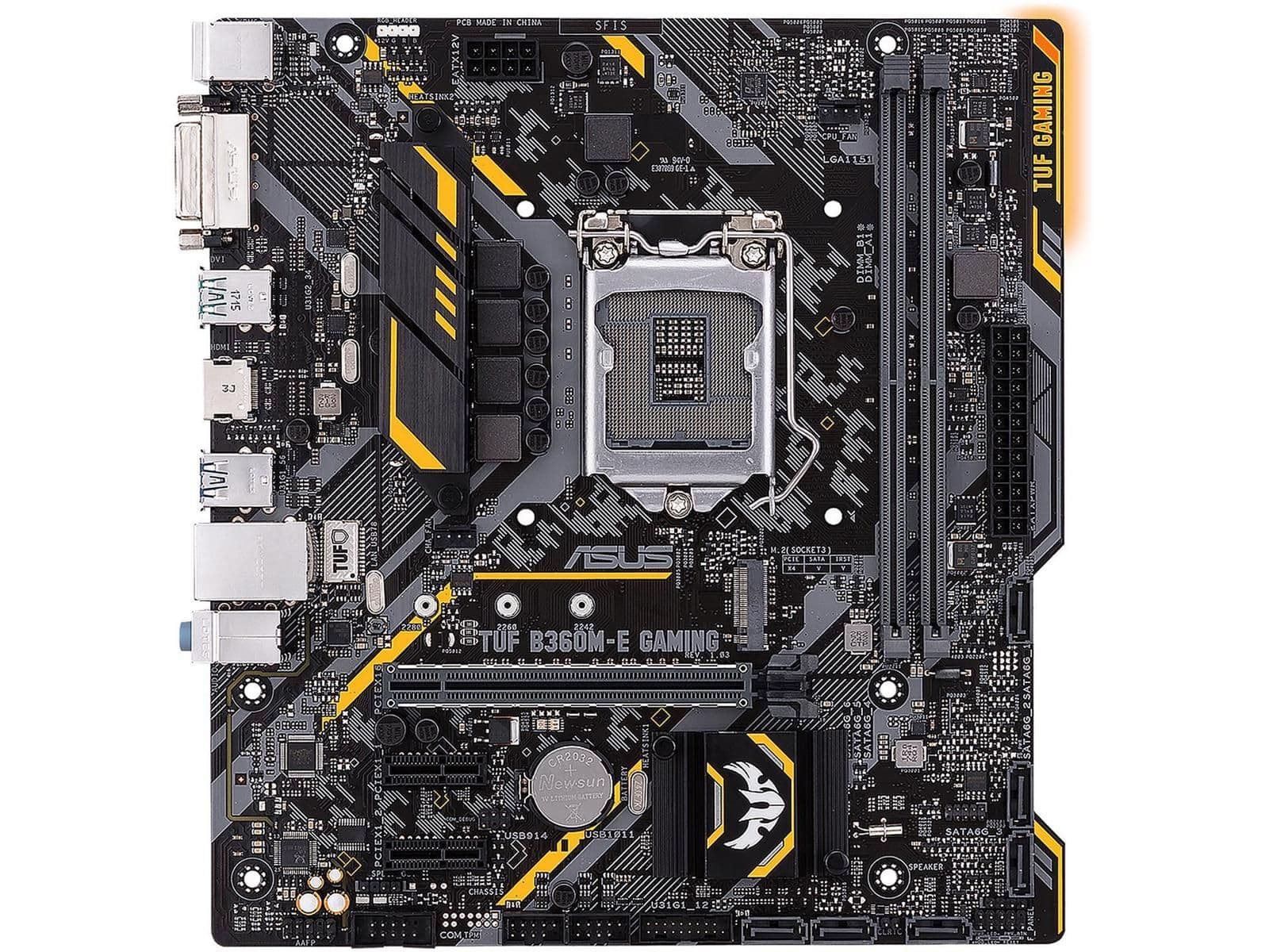 Asus B360 TUF B360M-E GAMING DDR4 Micro ATX image