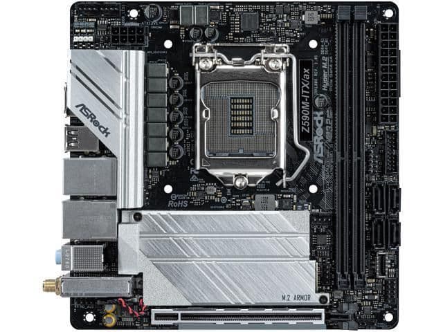 ASRock Z590 M-ITX/ax DDR4 Mini ITX image