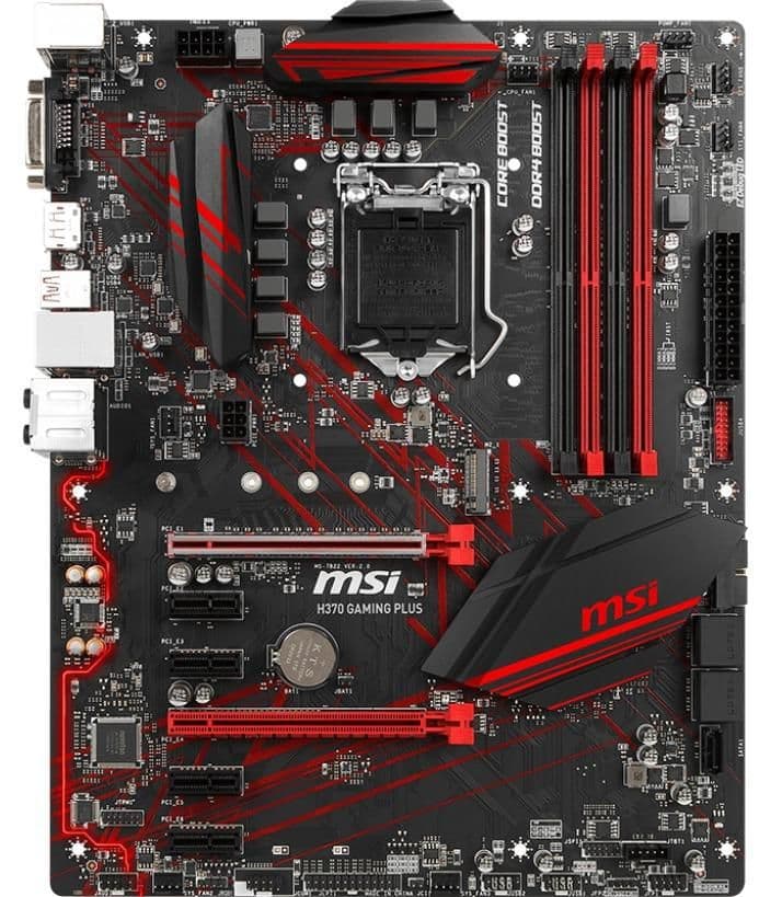 MSI H370 GAMING PLUS DDR4 ATX image