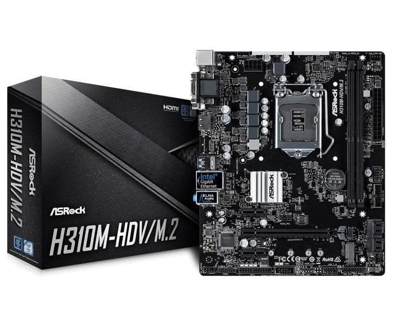 ASRock H310 M-HDV/M.2 DDR4 Micro ATX image