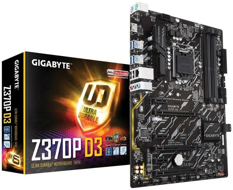 Gigabyte Z370 P D3 LGA1151 DDR4 ATX main image