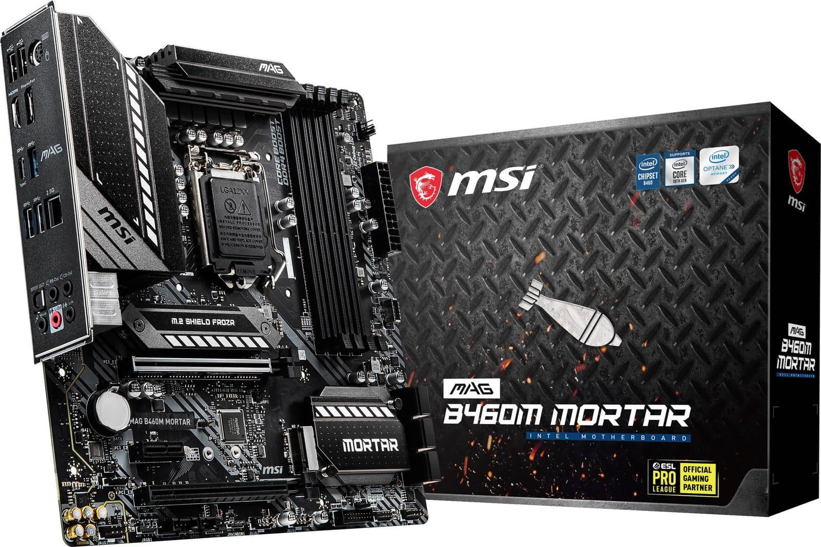 MSI B460 MAG B460M MORTAR DDR4 Micro ATX main image