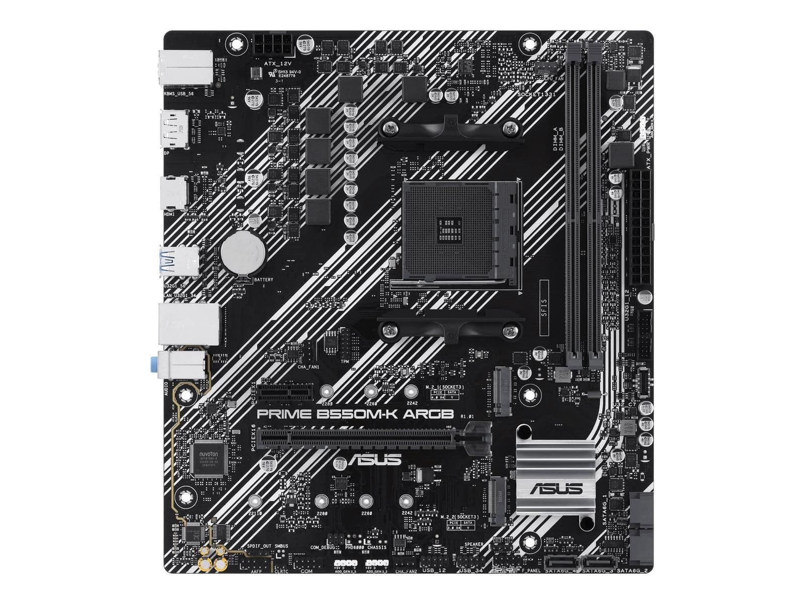 ASUS PRIME B550M-K ARGB-CSM image