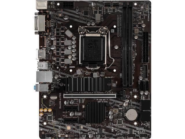 MSI B460 M-A PRO DDR4 Micro ATX image