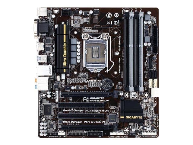 Gigabyte GA-B85M-D3H Micro ATX LGA1150 image