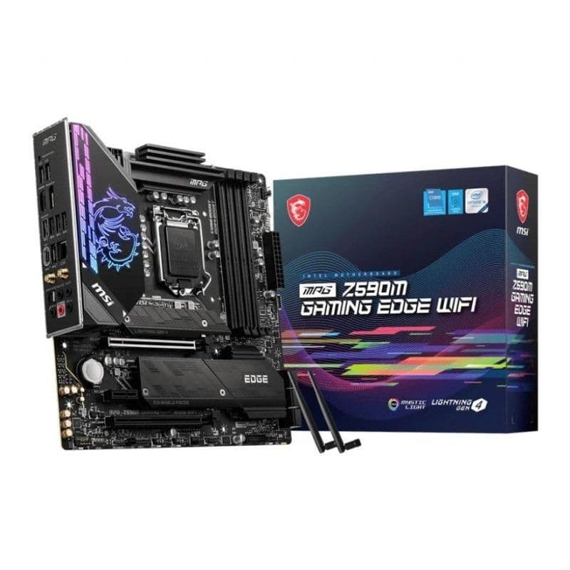 MSI Z590 MPG Z590M GAMING EDGE WIFI LGA1200 DDR4 Micro ATX image