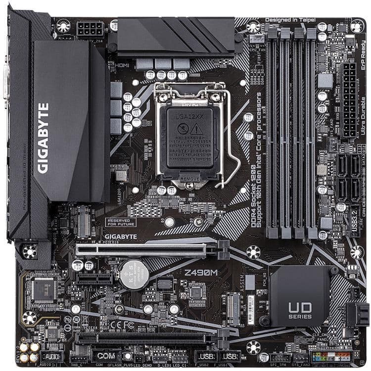 Gigabyte Z490 M LGA1200 DDR4 Micro ATX main image