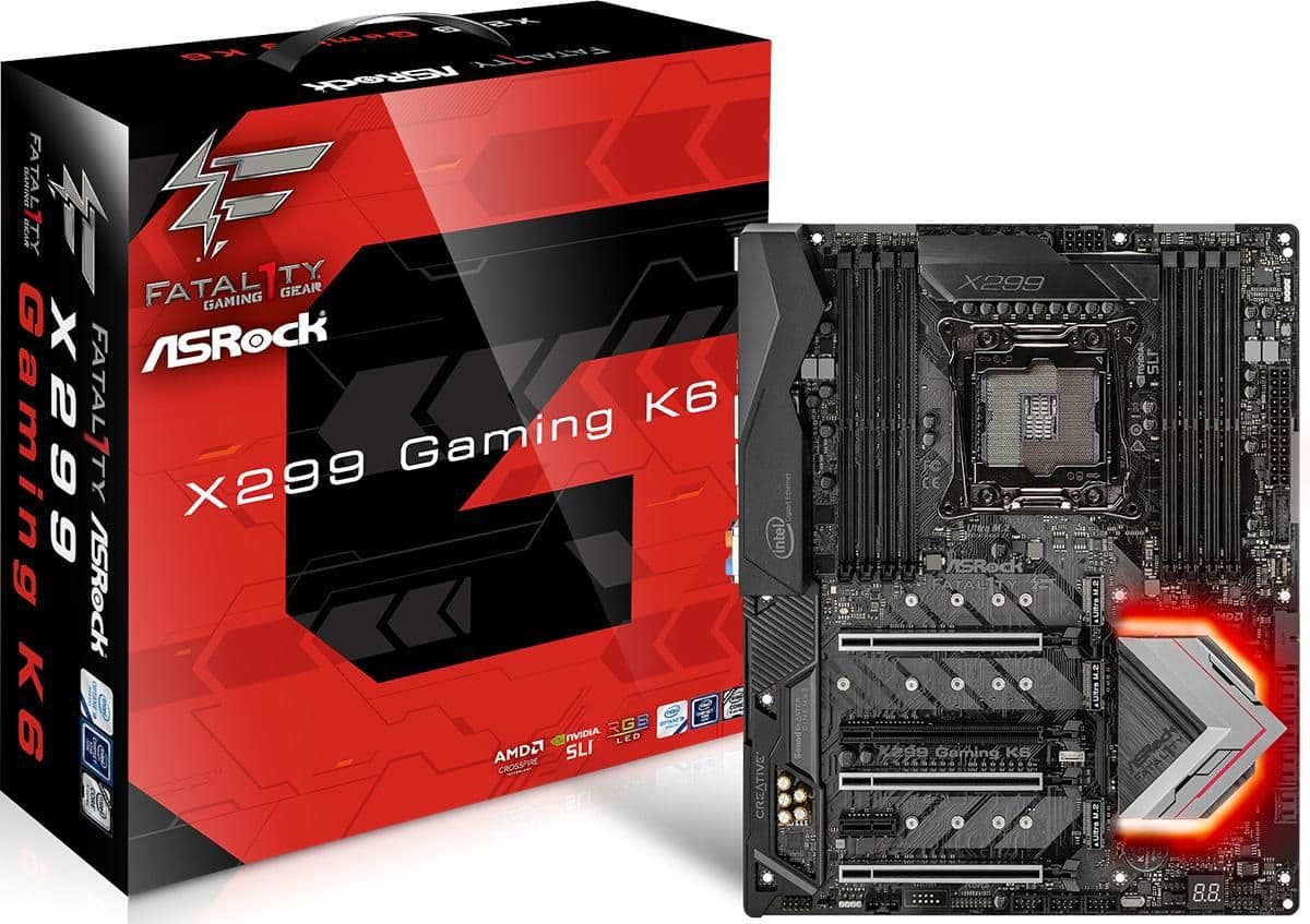 ASRock X299 Fatal1ty Gaming K6 DDR4 ATX image