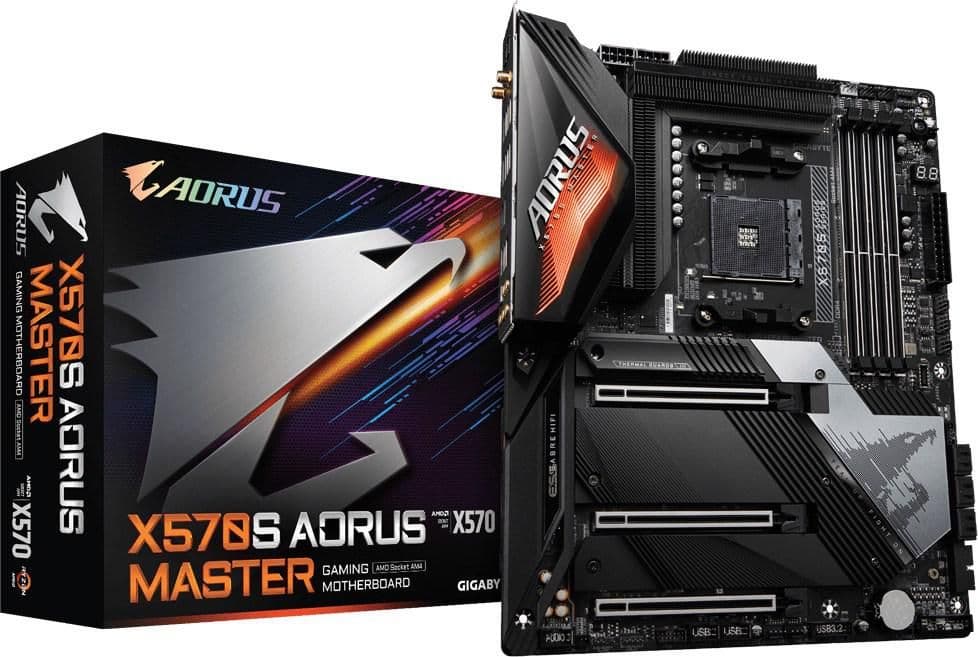 Gigabyte X570S AORUS MASTER AM4 DDR4 ATX main image