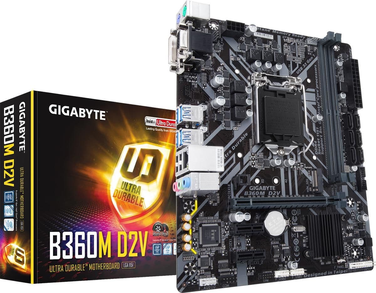 Gigabyte B360M D2V LGA1151 DDR4 Micro ATX main image