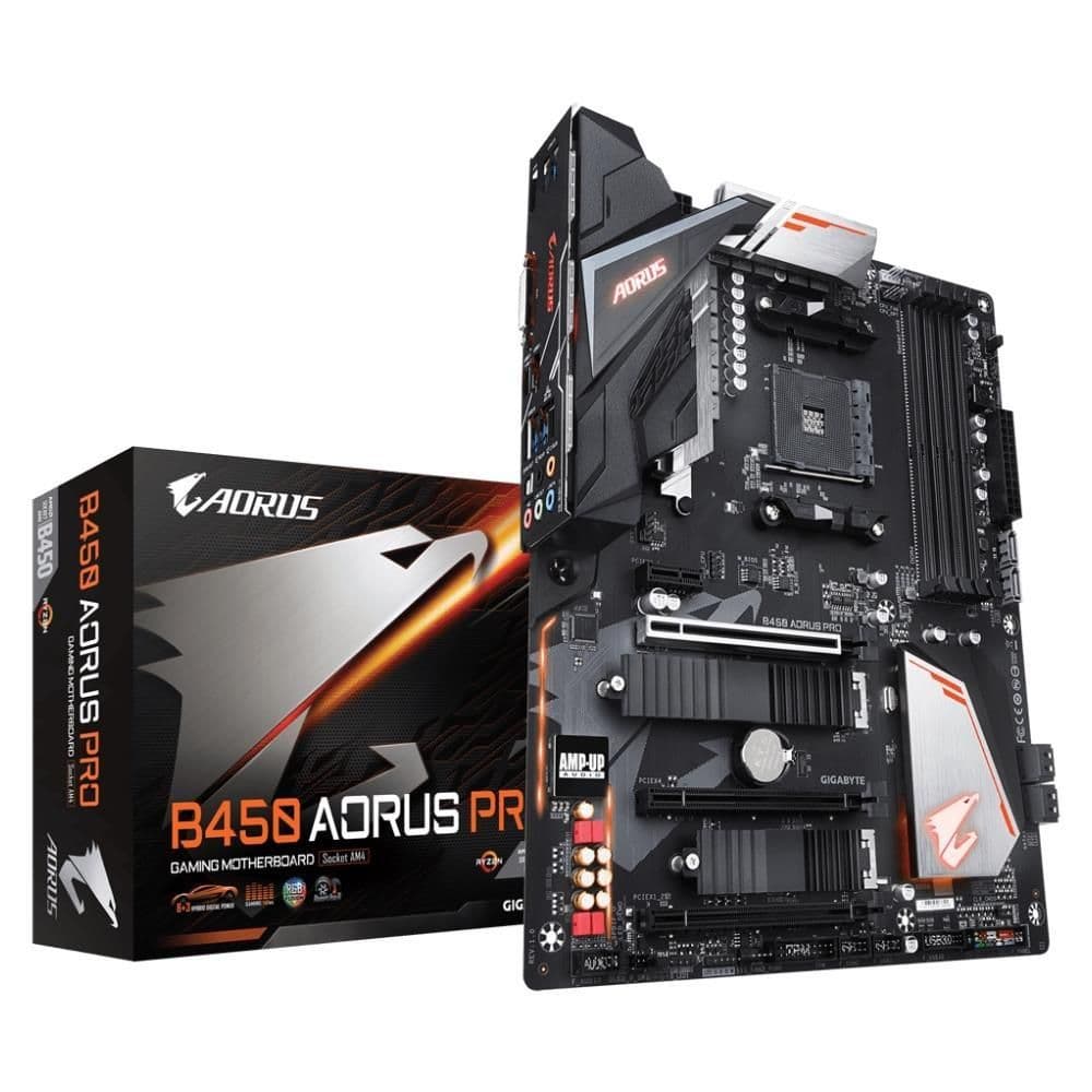 Gigabyte B450 AORUS PRO DDR4 ATX image