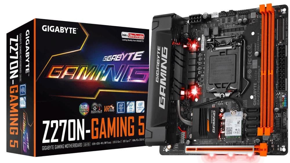 Gigabyte Z270 GA-Z270N-Gaming 5 LGA1151 DDR4 Mini ITX main image