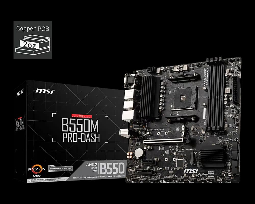 MSI B550M PRO-DASH image