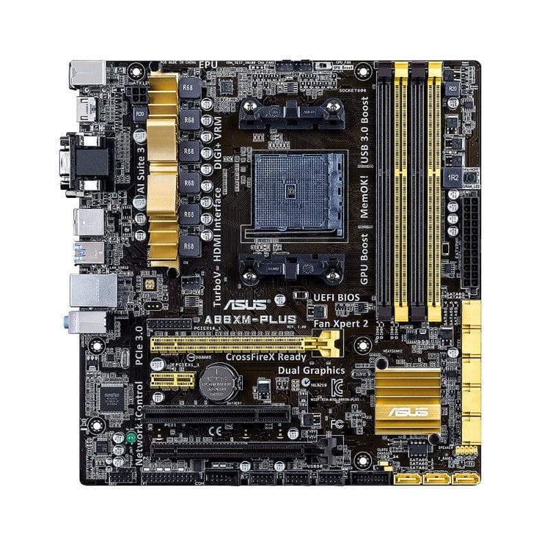 Asus A88X A88XM-Plus FM2+ DDR3 Micro ATX main image