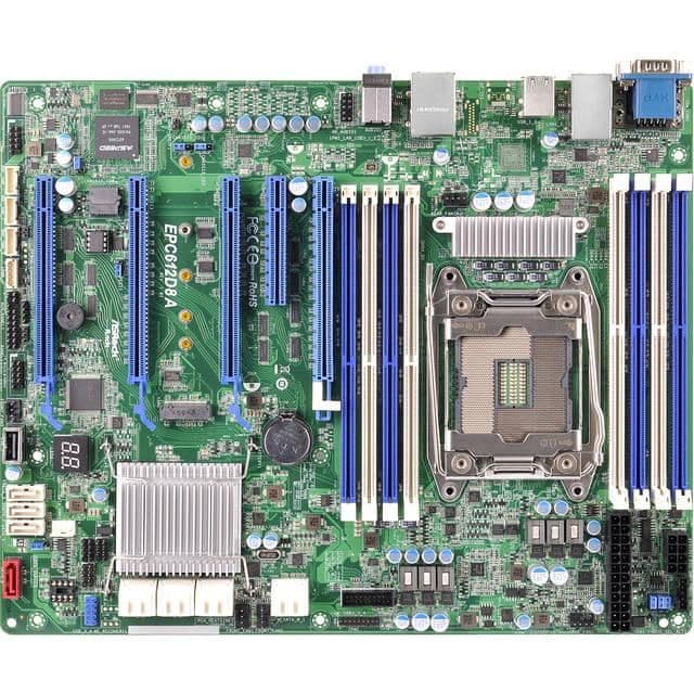 ASRock Intel C612 EPC612D8A LGA2011-3 Narrow DDR4 ATX image