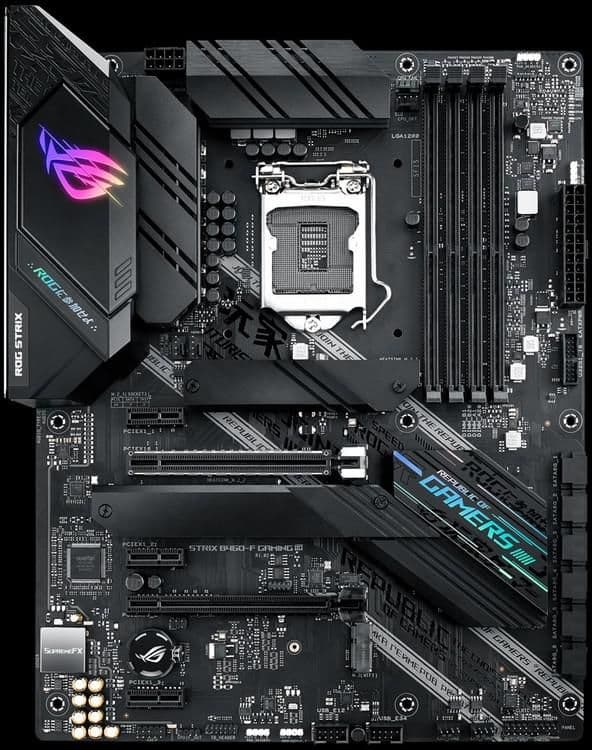Asus B460-F ROG STRIX GAMING LGA1200 DDR4 ATX image