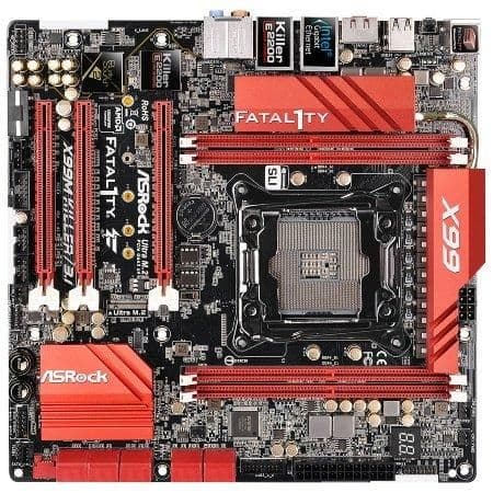 ASRock X99 Fatal1ty X99M Killer/3.1 LGA2011-3 DDR4 Micro ATX main image