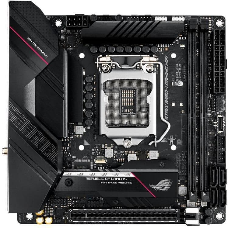 Asus ROG STRIX B560-I GAMING WIFI LGA1200 DDR4 Mini ITX main image
