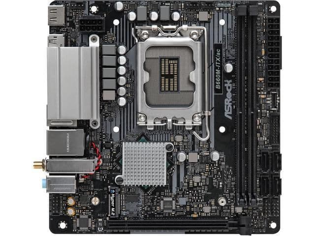 ASRock B660 M-ITX/ac DDR4 Mini ITX main image