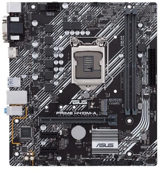 Asus H410 PRIME H410M-A LGA1200 DDR4 Micro ATX image