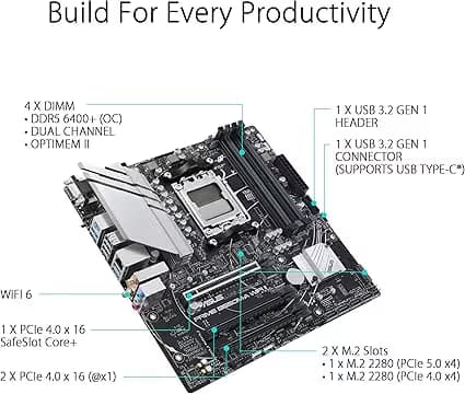 ASUS PRIME B650M-A WIFI II image