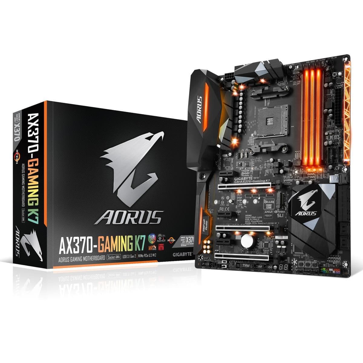 Gigabyte X370 GA-AX370-Gaming K7 AM4 DDR4 ATX image