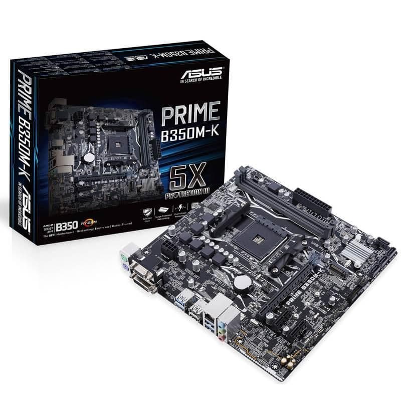 Asus B350M-K PRIME DDR4 Micro ATX main image