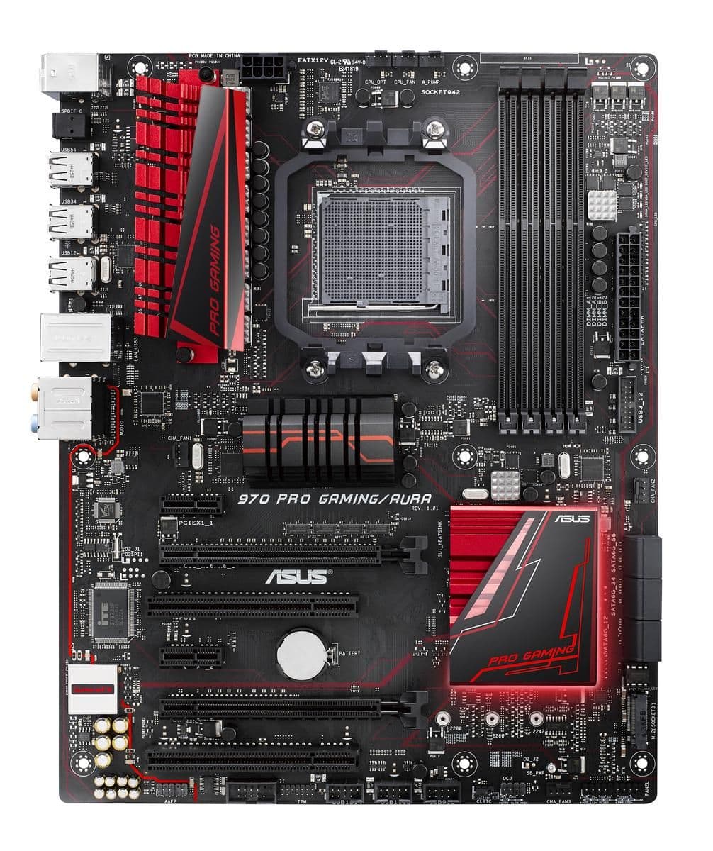 Asus 970 PRO GAMING/AURA AM3+ DDR3 ATX image