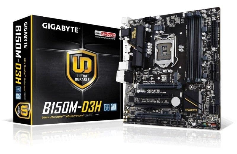 Gigabyte B150 GA-B150M-D3H DDR4 Micro ATX main image