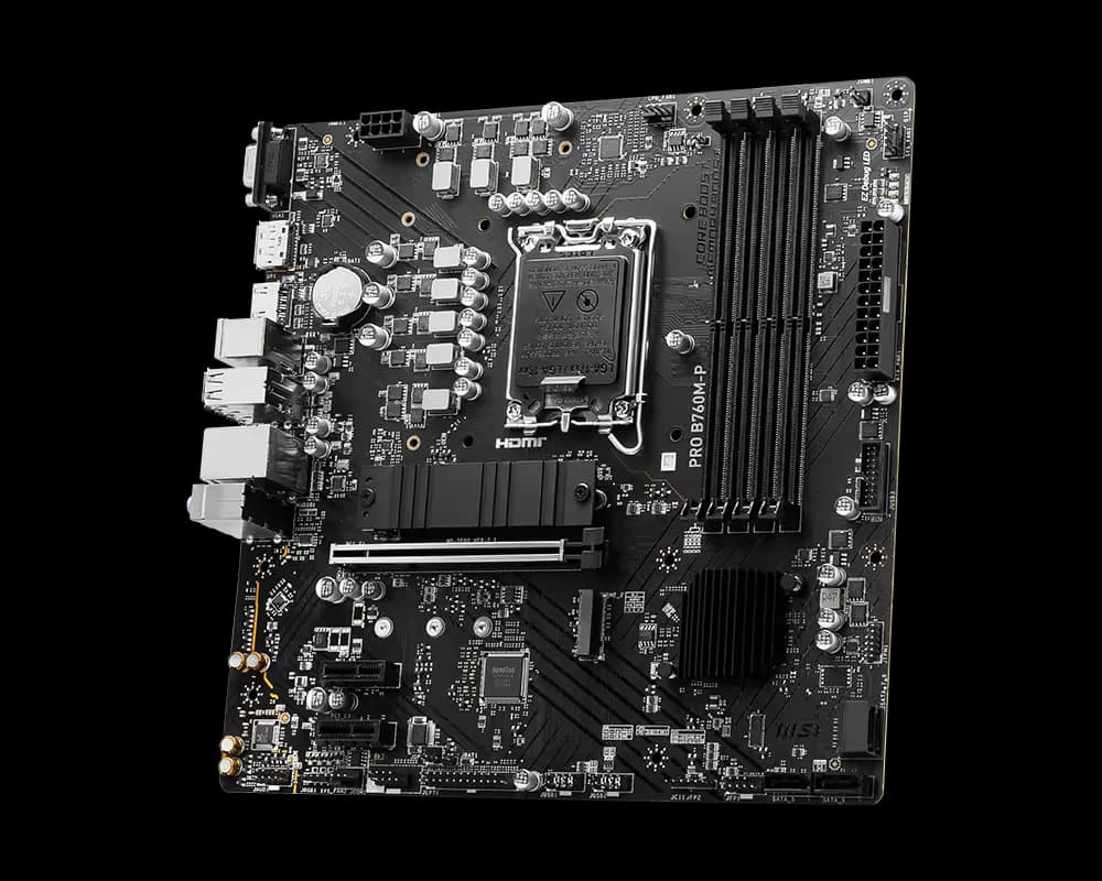 MSI B760 PRO B760M-P LGA1700 DDR5 Micro ATX image