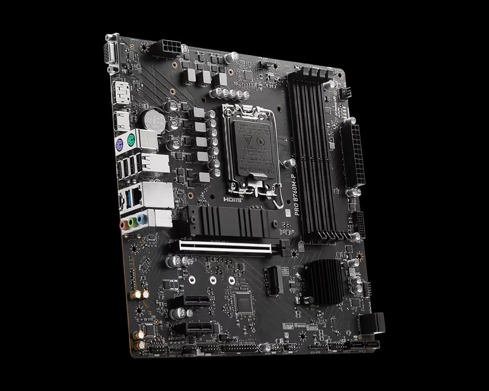 MSI B760 PRO B760M-P LGA1700 DDR5 Micro ATX image
