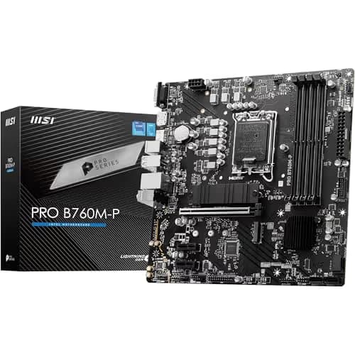 MSI B760 PRO B760M-P LGA1700 DDR5 Micro ATX image