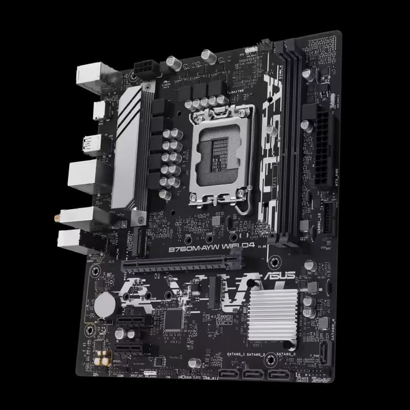 ASUS B760M-AYW WIFI D4 LGA1700 DDR4 Micro-ATX image