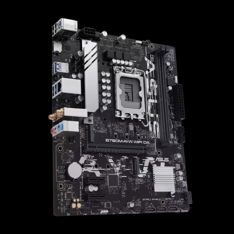 ASUS B760M-AYW WIFI D4 LGA1700 DDR4 Micro-ATX image