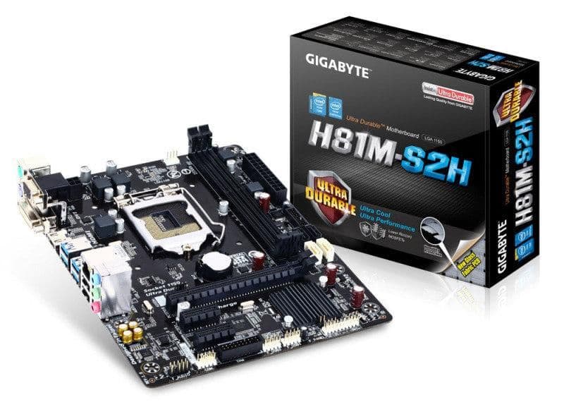 Gigabyte H81 GA-H81M-S2H LGA1150 DDR3 Micro ATX main image