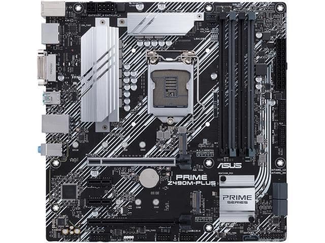 Asus Z490 PRIME Z490M-PLUS DDR4 Micro ATX main image