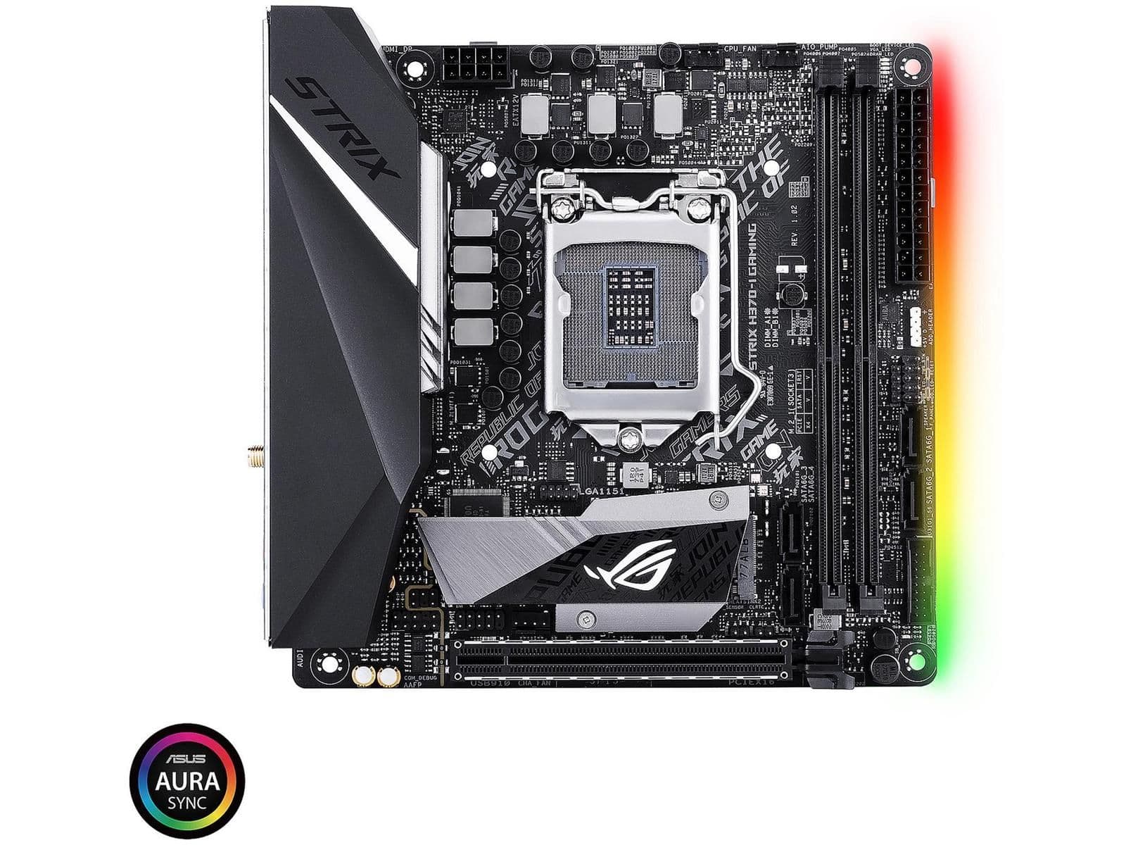 Asus H370 ROG Strix H370-I Gaming LGA1151 DDR4 Mini ITX main image