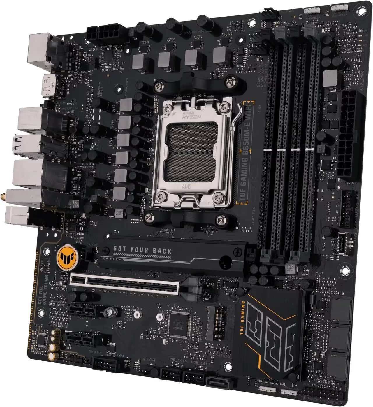 ASUS TUF GAMING B650M-E WIFI AM5 DDR5 MICRO-ATX image