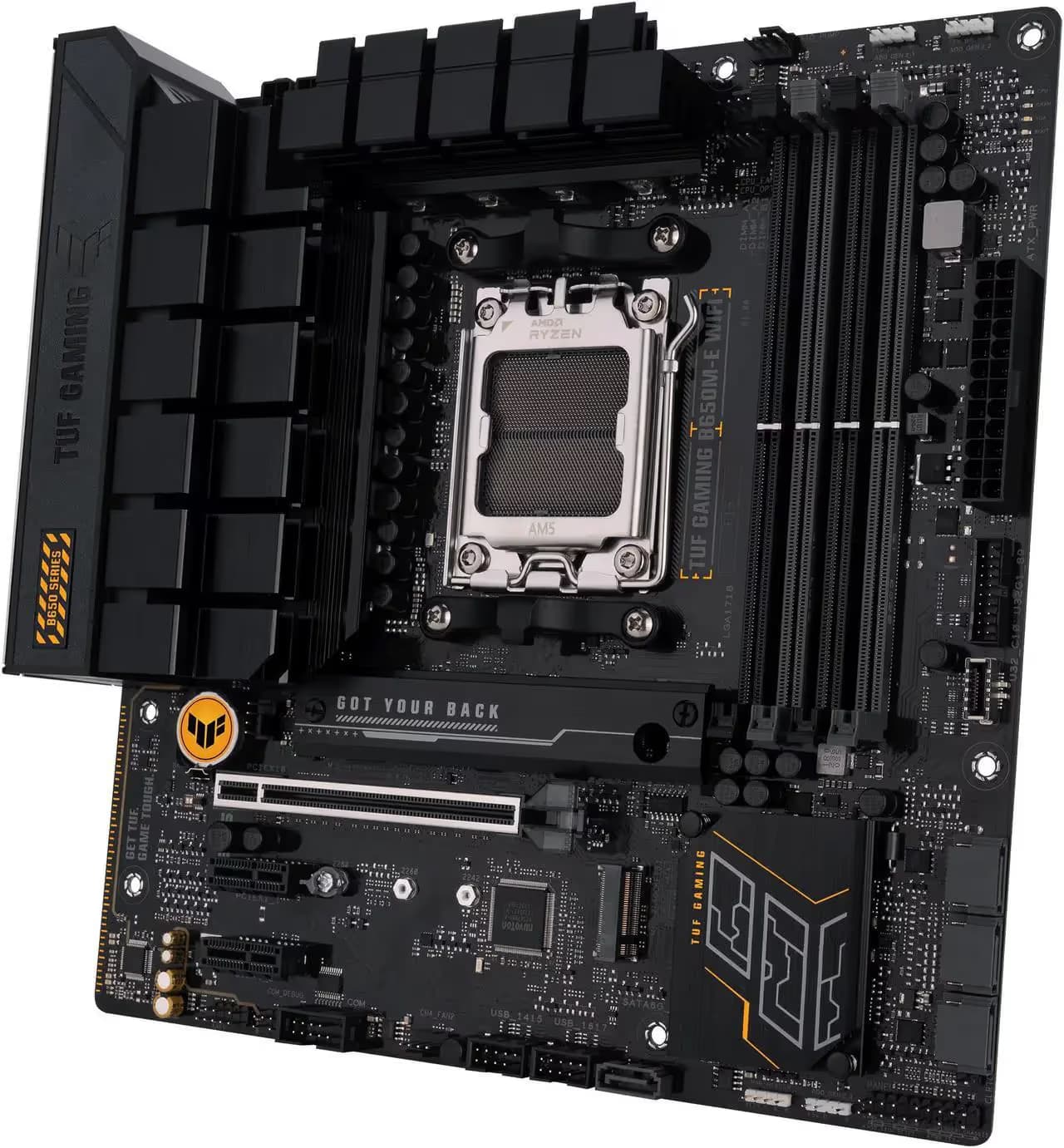 ASUS TUF GAMING B650M-E WIFI AM5 DDR5 MICRO-ATX image