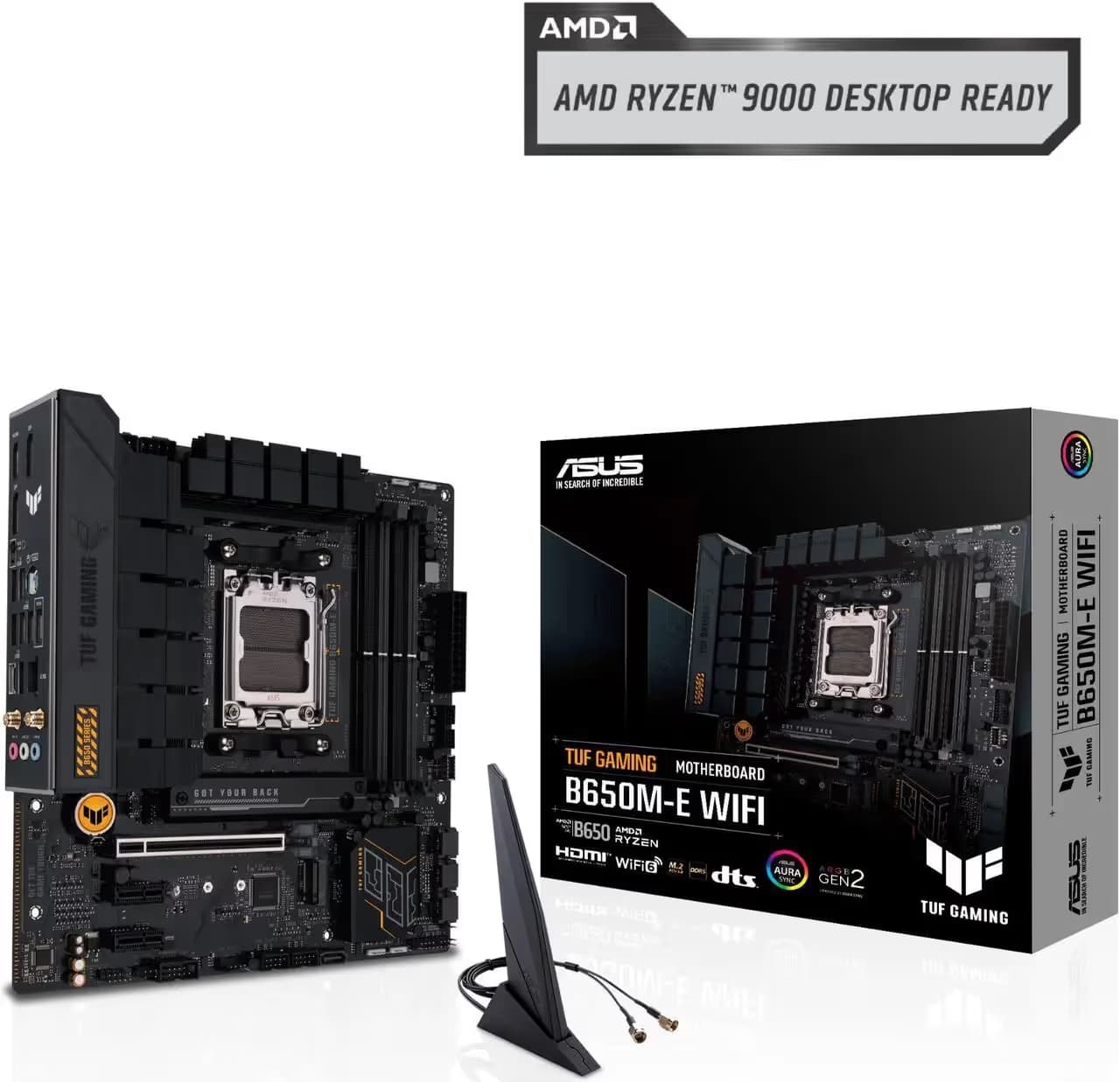 ASUS TUF GAMING B650M-E WIFI AM5 DDR5 MICRO-ATX image