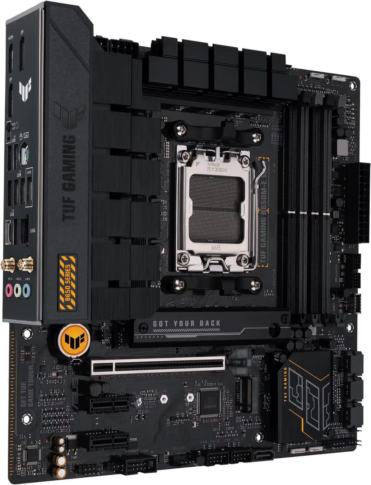 ASUS TUF GAMING B650M-E WIFI AM5 DDR5 MICRO-ATX image