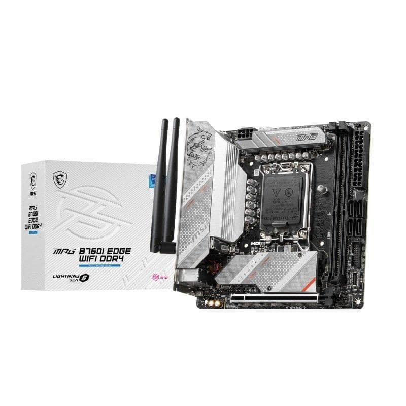 MSI B760I MPG EDGE WIFI LGA1700 DDR4 Mini ITX main image