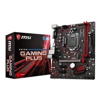MSI H310M GAMING PLUS LGA1151 DDR4 Micro ATX image