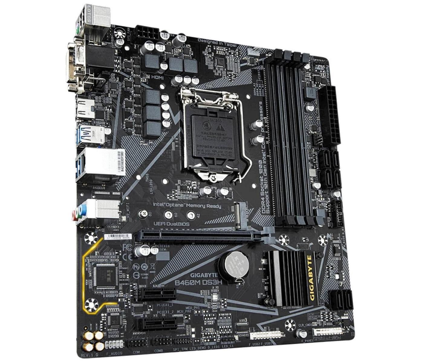 Gigabyte B460M DS3H LGA1200 DDR4 Micro ATX image