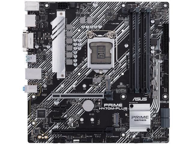 Asus H470 PRIME H470M-PLUS/CSM LGA1200 DDR4 Micro ATX image