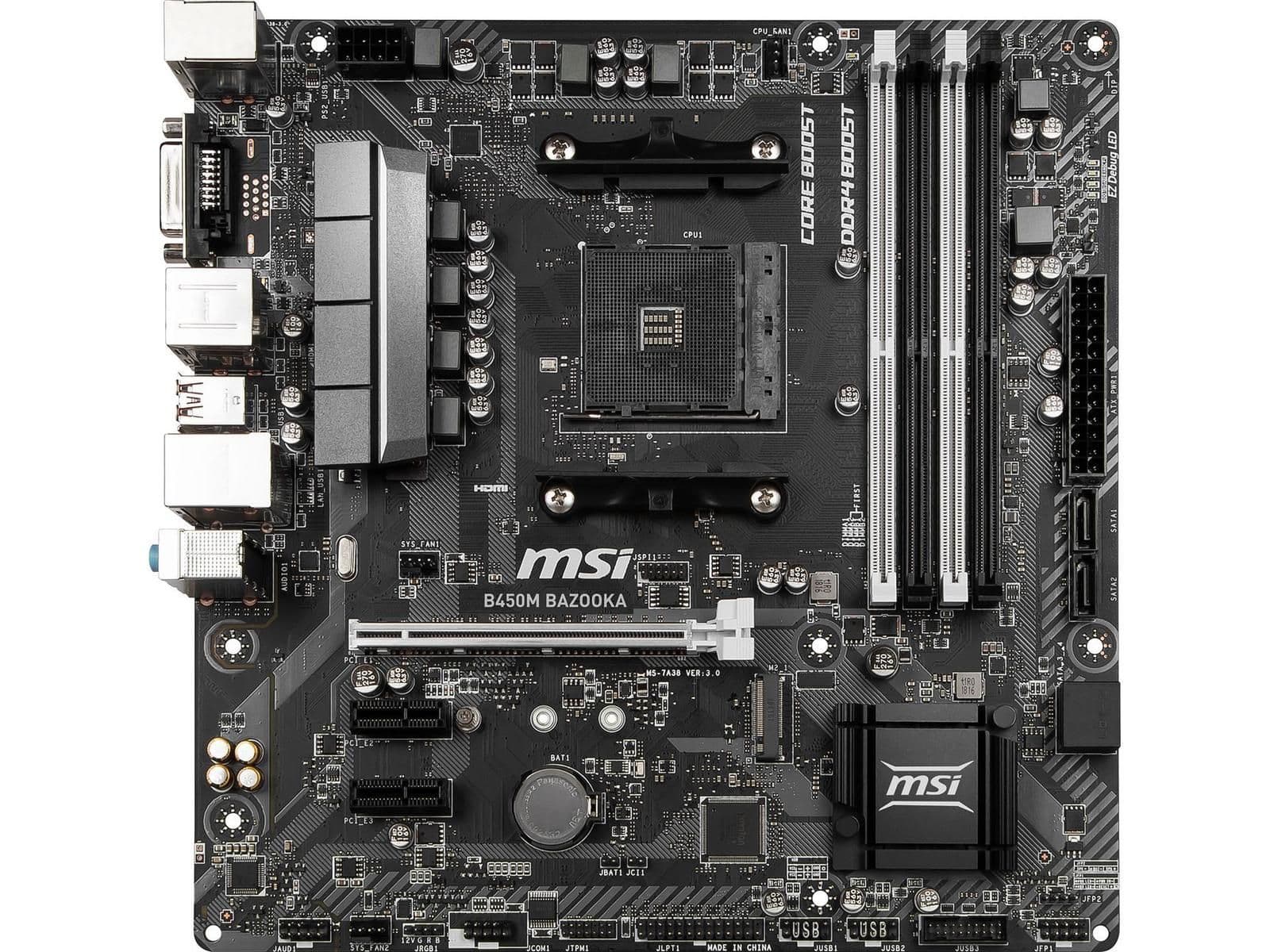 MSI B450M BAZOOKA DDR4 Micro ATX main image