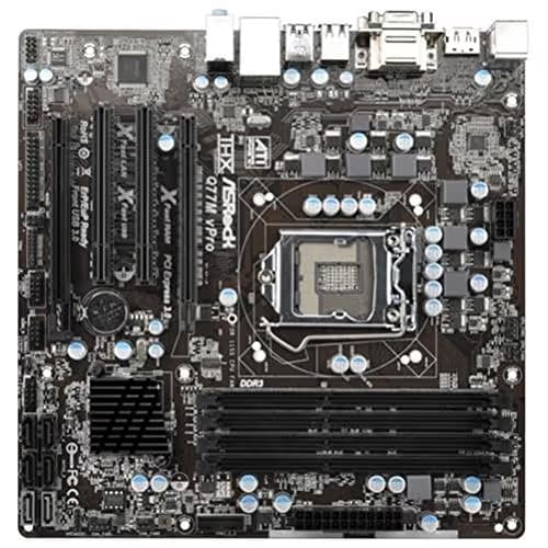 ASRock Q77 Q77M vPro LGA1155 DDR3 Micro ATX main image