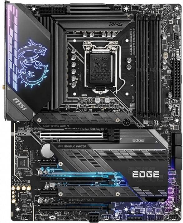MSI Z590 MPG GAMING EDGE WIFI LGA1200 DDR4 ATX image