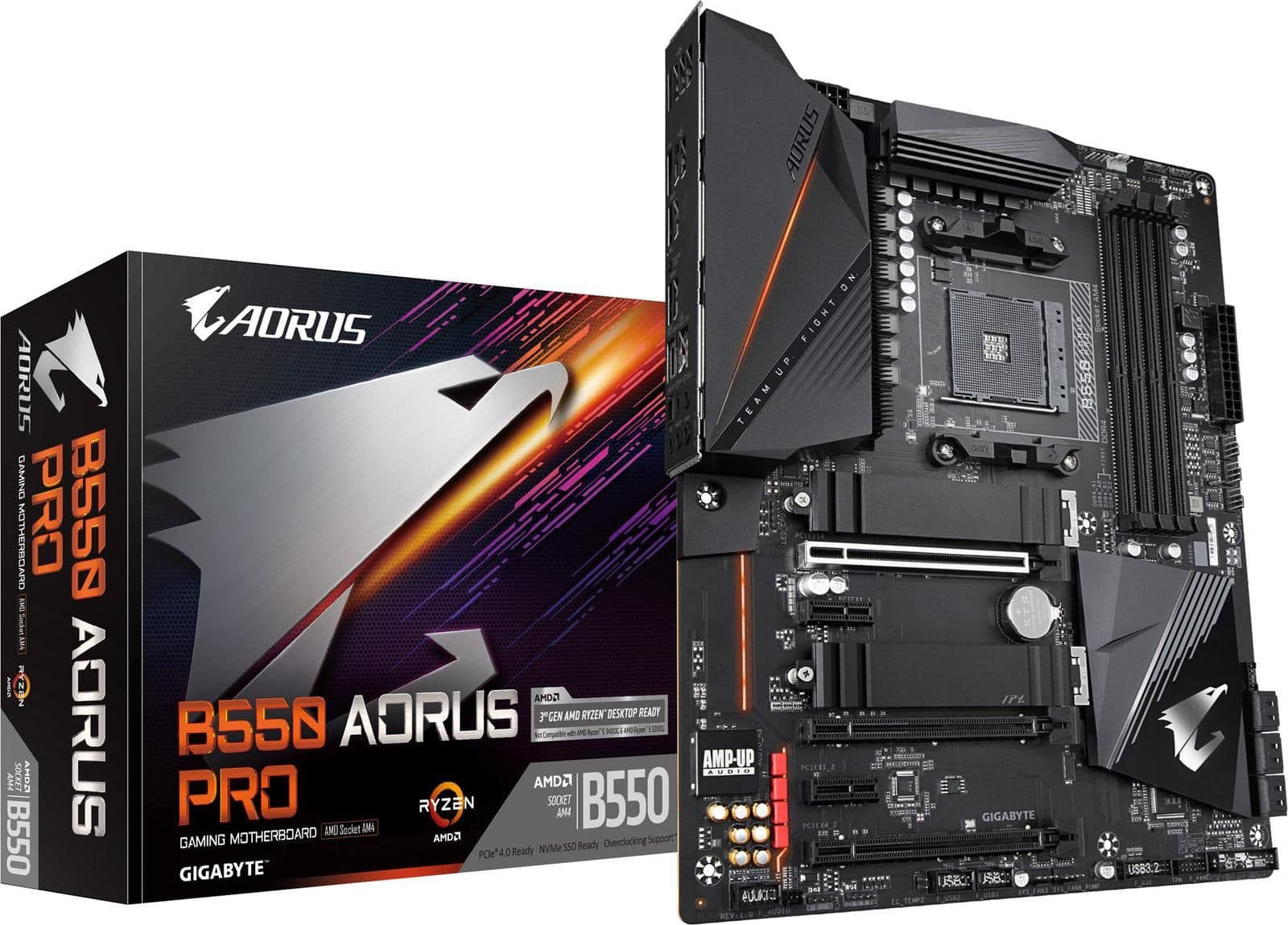 Gigabyte B550 AORUS PRO DDR4 ATX image