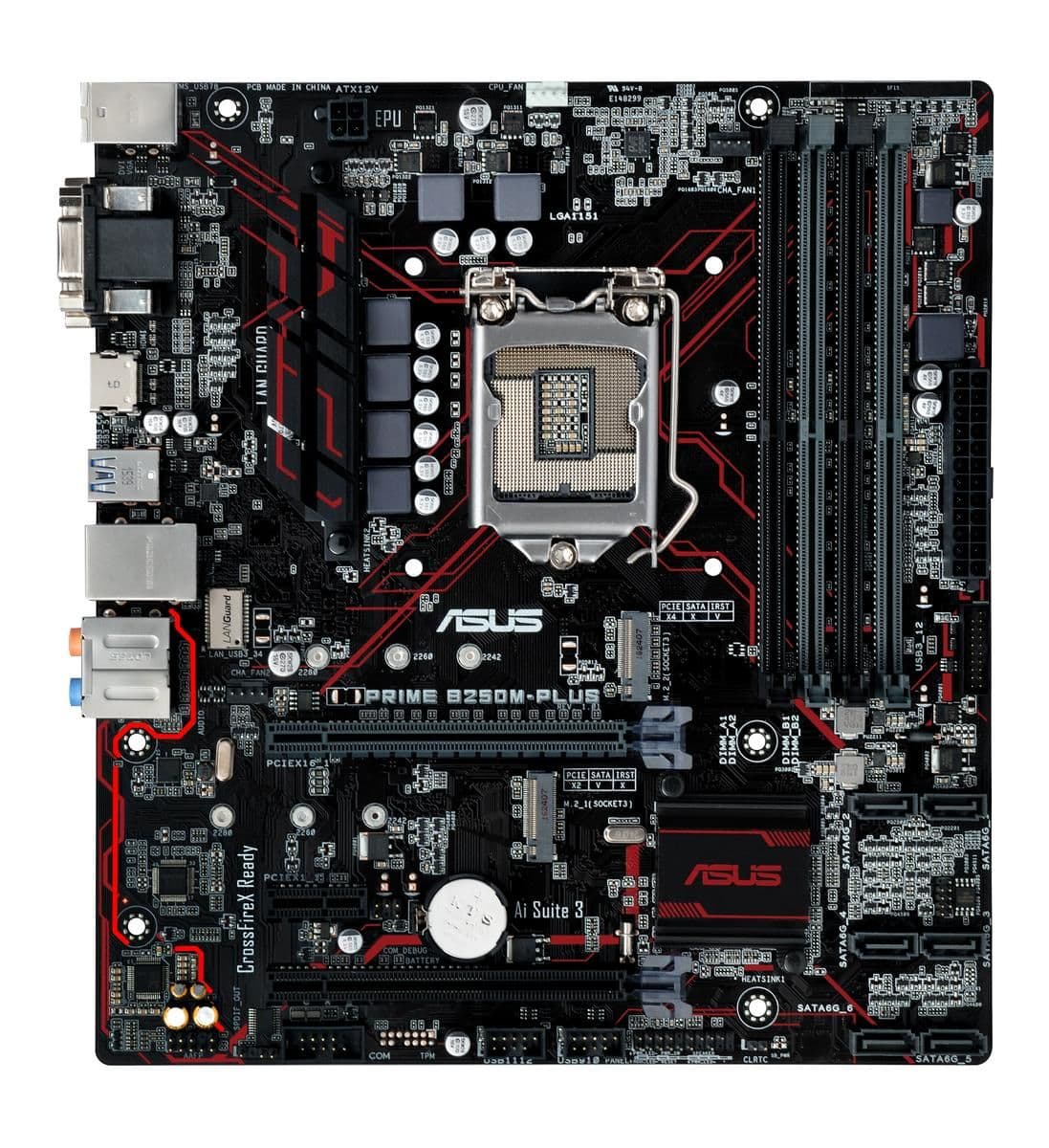 Asus B250 PRIME B250M-PLUS DDR4 Micro ATX main image